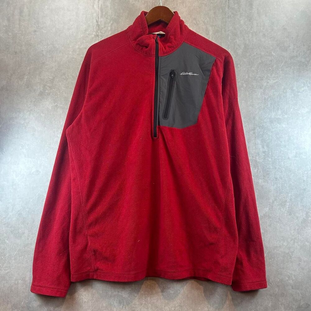 Eddie-bauer Men's Red Sweatshirt